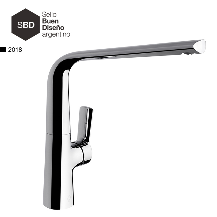 Color	
Cromo

Tipo	
Monocomando

Apto	
Apto para calefón y/o termotanque, Presión mínima recomendada 1Kg

Linea	
D8 Aromo

Tecnología	
Cierre Cerámico

Prestaciones	
Cierre suave, Durabilidad, Fácil limpieza

Diseño	
Juegos altos

Estilos	
Industrial, Retro

Caudal	
Caudal mínimo de salida a presión de 0.4 BAR y
caudal mínimo de alimentación de 20 lts por minuto:
5 lts por minuto.

Recomendación	
No conectar filtros purificadores de
agua en las boquillas de estos juegos.