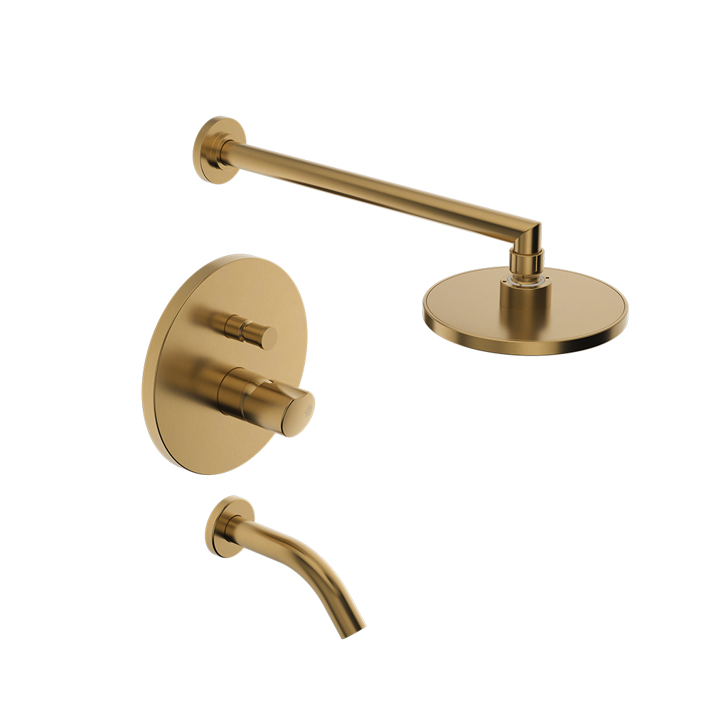 Color	
Brushed Brass

Tipo	
Monocomando

Apto	
Apto para calefón y/o termotanque

Linea	
M5 Cilindra

Tecnología	
Cierre Cerámico

Prestaciones	
Cierre suave, Durabilidad, Fácil limpieza

Diseño	
Con transferencia

Instalación	
Juegos de embutir