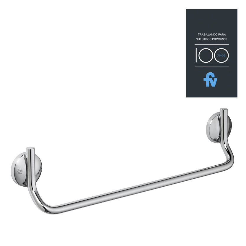 Color	
Cromo

Linea	
Accesorios FV Clip

Prestaciones	
Durabilidad, Fácil limpieza

Diseño	
Barral