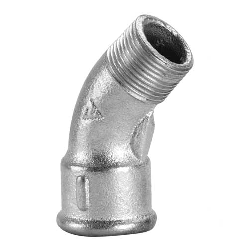 CURVA A 45 MH 11/4 GALVANIZADO