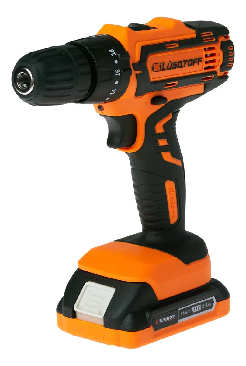 Este producto a batería de 18 V se presenta como una herramienta práctica y versátil, orientada a trabajos que requieren control, precisión y libertad de movimiento. Su diseño compacto y empuñadura ergonómica favorecen un uso cómodo y seguro.

Características
• Torque: 25 Nm
• 2 velocidades mecánicas
• 21 posiciones de torque
• Velocidad: 0-450/0-1350/min.
Incluye
• 2 baterías 2.0 Ah
• Cargador
• Maletín
Con Funcion percutor