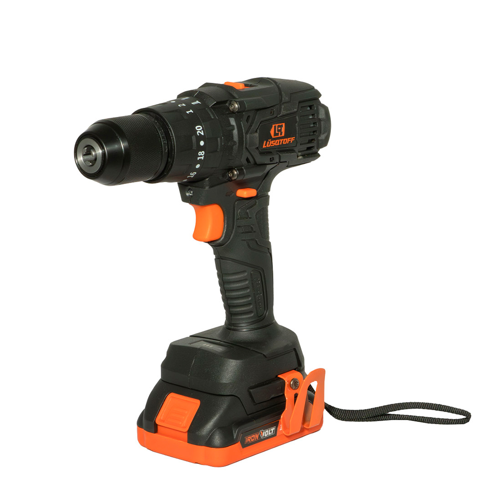 •Torque máximo: 60 Nm
• 2 velocidades mecánicas variables: 0-400 RPM / 0-1500 RPM
• 20 posiciones de torque
• Posee luz led
• Tensión: 18 V
• Peso: 4.52 kg
• Tecnología Brushless
• 3 funciones: perforador, percutor y atornillador con reversa
• Mandril metálico 13 mm
• Garantía: 3 años

INCLUYE
• 1 batería de 2 Ah y 1 batería de 4 Ah
• 1 cargador
• 1 mango auxiliar metálico
• 1 punta phillips plana
• Clip para cinturón
• Maletín de traslado