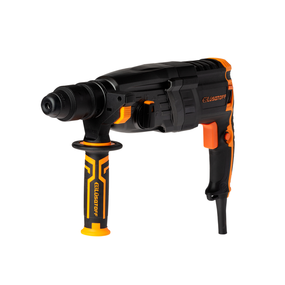 • Voltaje: 220 V - 50 Hz.
• Potencia: 1100 W
• Velocidad: 0-1100 RPM.
• Potencia de impacto único: 3.4 J
• Perforación en hormigón: 34 mm.
• Perforación en acero: 13 mm.
• Perforación en madera: 30 mm.

INCLUYE
• 1 maletín
• 1 grasa
• 1 cincel
• 1 punta
• 3 mechas para metal