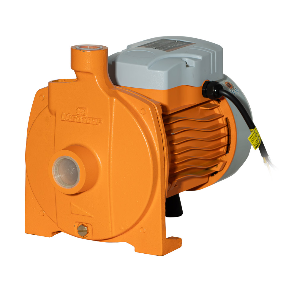 • Potencia: 1500 W
• Motor: 2HP
• Caudal máximo: 100 L/min
• Succión máxima: 8 mts.
• Altura máxima: 32 mts.
• Entrada - Salida: 1” / 1”
• Temperatura máx. del agua: 35°C
• Grado de protección: IPX4
• Fuente de alimentación: electricidad
• Tensión: 220 V ~ 50 Hz
• Largo de cable: 30 mts.
• Peso: 18 kg.


• Uso profesional.
• Sistema anti-bloqueo.
• Distribución de agua potable.
• Irrigación.
• Instalación en lugares cerrados y protegidos de intemperie.