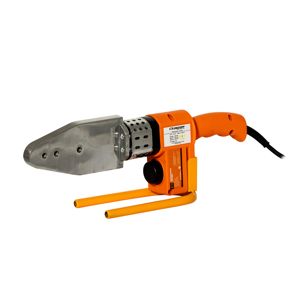 • Potencia: 1500 W
• Tensión: 220 V ~ 50 Hz
• Largo del cable: 1,7 mts
• Temperatura de trabajo: 0-300 ºC
• Presión máxima de trabajo: 1500 W
• Fuente de alimentación: eléctrica
• Peso: 4,1 Kgs.

INCLUYE:
- Destornillador
- Llave allen
- 6 boquillas
  (20,25,32, 40, 50, 63)
- Soporte metálico
- Pinza
- Nivel
- Maletín de metal


• Fusiona caños de agua o gas.
• Fácil limpieza y guardado.
• Compatible con caños de 1/2’’, 3/4’’, 1’’, 1 y 1/2’’.
• Uso profesional.