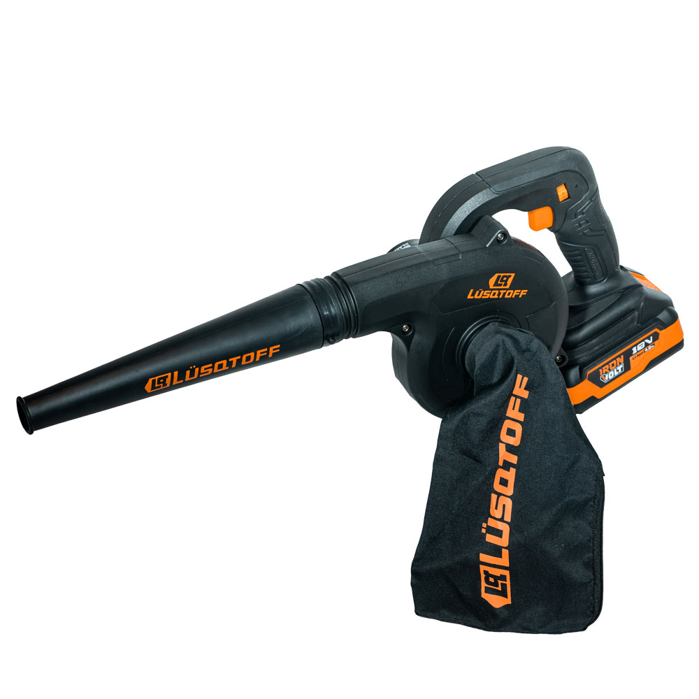 • Tensión: 18 V
• Amper batería: 4 Ah
• Flujo de aire: 2,6m/m
• Velocidad variable: N0 0-11000/min – N019000/min
• Tubo medida: 23,2 cm.
• Función soplador-aspirador
• 3 años de garantía

INCLUYE

• 1 tubo de extensión
• 1 bolsa recolectora
• 2 baterías de 4 Ah
• 1 cargador


• Posee velocidad variable
• Bolsa recolectora con cierre
• Tubo de extensión: 23,2 cm.