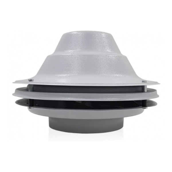 Carcasa metalica con pintura epoxi.
Motor a Rulemanes 1400 rpm.
Caudal de extracción de 1200 m3/h
Diametro del tubo: 10''.
Potencia: 200 W.