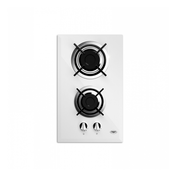 2 quemadores de alta eficiencia.
Encendido electrónico a una mano.
Rejillas de fundición esmaltadas.
Acabado en vidrio templado blanco.
Termocupla termomagnetica
Valvula de seguridad incluida