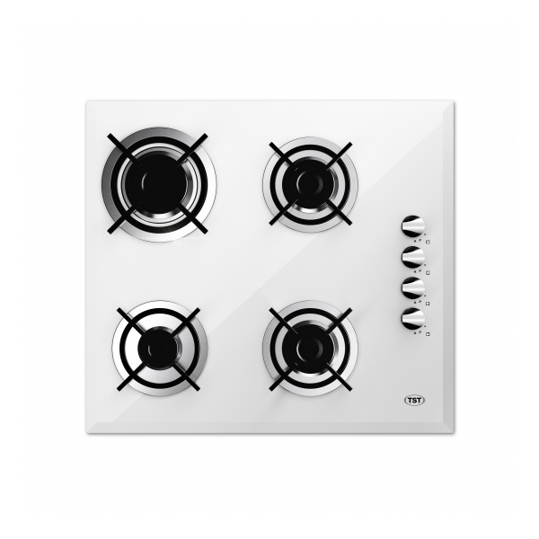 4 quemadores de alta eficiencia.
Encendido electrónico a una mano.
Rejillas de fundición esmaltadas.
Acabado en vidrio templado blanco.
Termocupla termomagnetica
Valvula de seguridad incluida