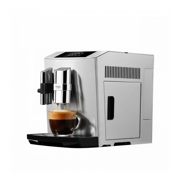 Funcionamiento completamente automático
Pantalla táctil
8 Funciones configurables
Carcasa de acero inoxidable
Calentador de tazas
Sistema patentado para perfeccionar la espuma de leche
Presión de bomba: 19 bar
Potencia: 1500 W
Capacidad del depósito: 250 g
Volumen de café ajustable: 30-250 ml